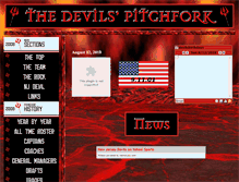 Tablet Screenshot of njdevilspitchfork.com